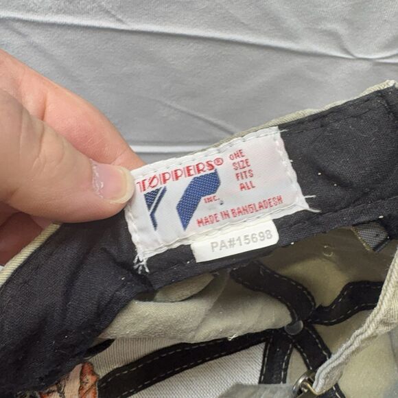 Vintage Embroidered Deer Hunting Hat Adjustable Strap Unisex Cap OSFA - Picture 6 of 6